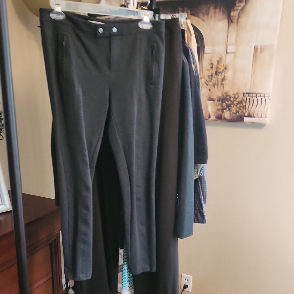 Chic Dark Gray Pants - image 1